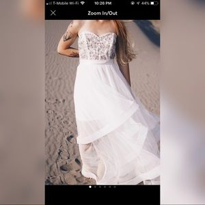 White Formal Dress